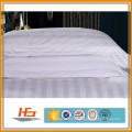 Usine Prix 100% Coton Satin Stripe Drap plat